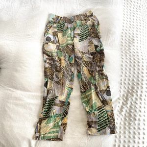 Gravel & Gold - Volta Pants - Tamboro print - Sz 2